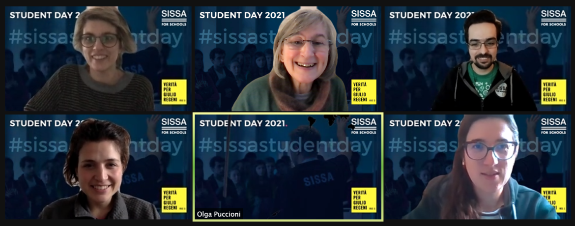 Il 25 febbraio 2021 si terrà la settima edizione della giornata dedicata alle ragazze e ai ragazzi dell’ultimo biennio delle scuole secondarie di secondo grado: il SISSA Student Day 2021. In questa giornata la SISSA apre le porte a 500 studenti per permettere loro di avvicinarsi alla scienza e per conoscere persone che la scienza […]